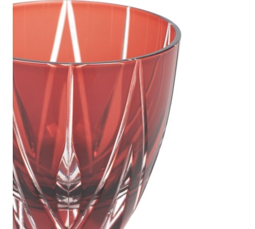 Рюмка TAJIMA GLASS Мерцание звезды 75мл, медно-красная