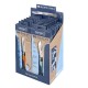 Набор-дисплей Opinel, 14 ножей №8 Outdoor Earth из нержав стали, 7 красных + 7 зеленых, 001840