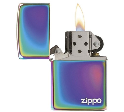 Зажигалка ZIPPO Classic с покрытием Spectrum™, латунь/сталь, разноцветная, глянцевая, 38x13x57 мм