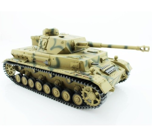 Р/У танк Taigen 1/16 Panzerkampfwagen IV Ausf.F2.Sd.Kfz (для ИК танкового боя) (Германия) 2.4G RTR