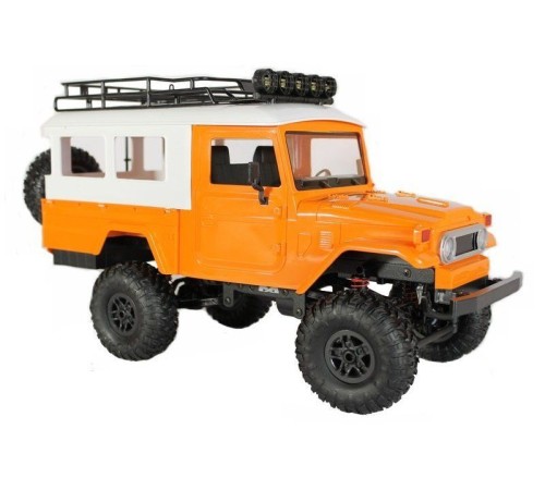 Радиоуправляемая машина MN MODEL японский внедорожник FJ45 (оранжевый) 4WD 2.4G 1/12 RTR