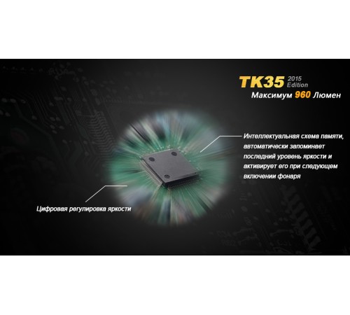 Фонарь Fenix TK35 (2015 Edition) Cree XM-L2 (U2) LED, TK352015L2U2