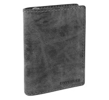 Портмоне WENGER Arizona, черный, воловья кожа, 11×3×16 см