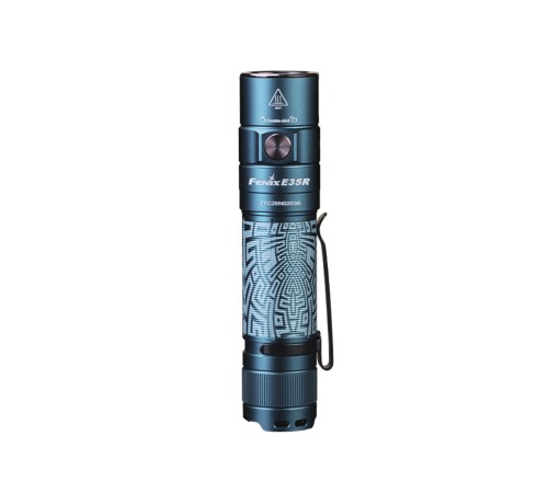 Фонарь Fenix E35R бирюзовый граффити 3100 люмен EDC/Search 21700