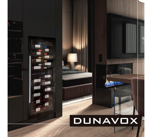 Винный шкаф Dunavox DX-104.375DB