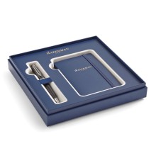 Подарочный набор Waterman: Шариковая ручка Waterman Expert  MBlk CT + блокнот
