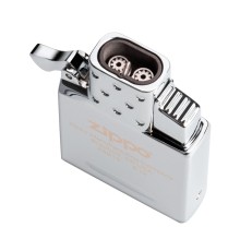 Газовый вставной блок для широкой зажигалки Zippo, двойное пламя, нержавеющая сталь