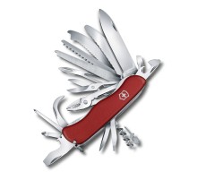 Нож перочинный VICTORINOX WorkChamp XL, 111 мм, 31 функция, с фиксатором лезвия, красный