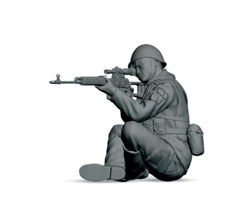 Сборная модель ZVEZDA Советские десантники. Афганистан, 1/35