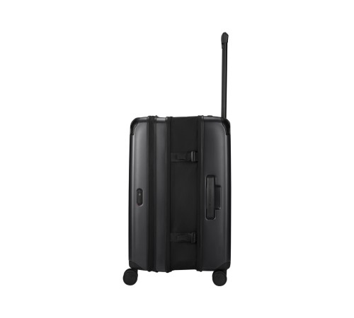 Чемодан VICTORINOX Spectra™ 3.0 Exp. Medium Case, чёрный, поликарбонат Sorplas™, 46x30x69 см, 81 л