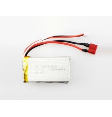 Аккумулятор Li-Po WL Toys 1500mAh, 7,4V T-plug