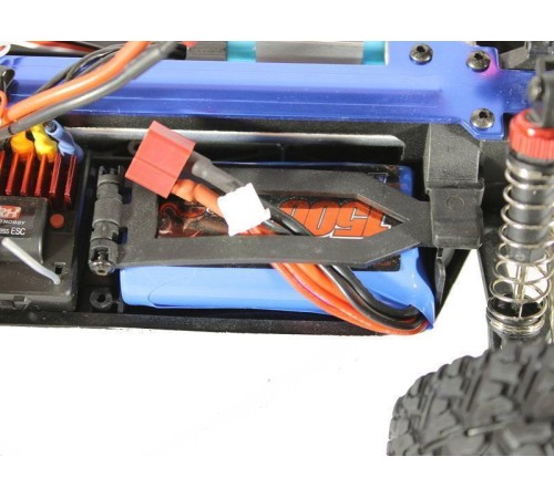 Радиоуправляемая трагги Remo Hobby S EVO-R Brushless V2.0 (синяя) 4WD 2.4G 1/16 RTR