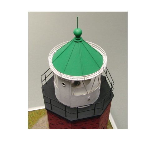 Сборная картонная модель Shipyard маяк Rotes Kliff Lighthouse (№60), 1/87