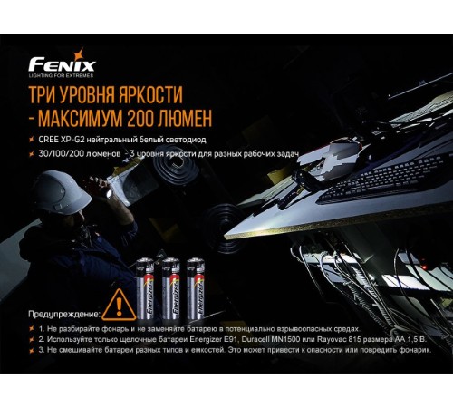Фонарь Fenix WF11E