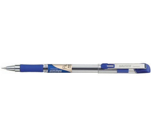 Шариковая ручка Hauser Fluidic, пластик, цвет синий