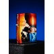 Зажигалка ZIPPO Mazzi с покрытием 540 Matte, латунь/сталь, разноцветная, матовая, 38x13x57 мм