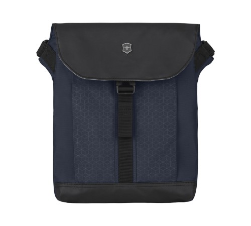 Сумка наплечная VICTORINOX Altmont Original Flapover Digital Bag, синяя, нейлон, 26x10x30 см, 7 л