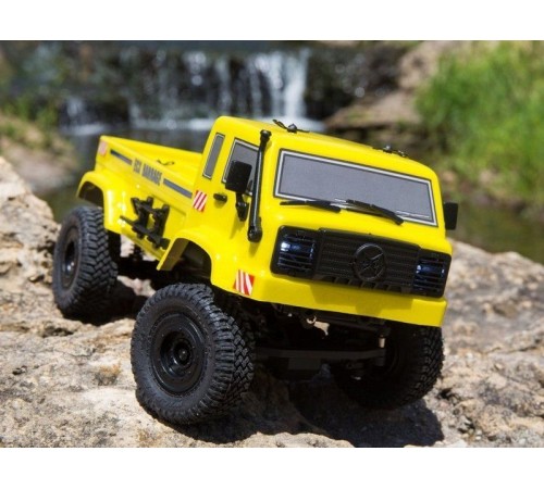 Краулер ECX 1:24 Scaler Crawler Barrage UV 4WD, электро, RTR (желтый)