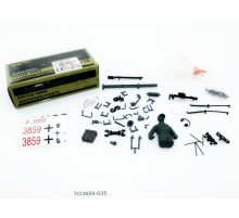 Набор наклеек и аксессуаров для танка Panzer IV F2, неокрашен