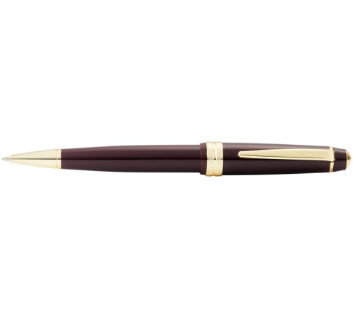 Шариковая ручка Cross Bailey Light Polished Burgundy Resin and Gold Tone
