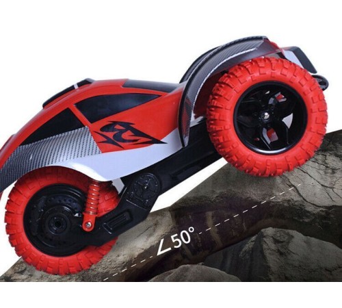 Радиоуправляемая машинка-перевертыш ZhengGuang Leopard DRIFT  2.4G 1/14 RTR (красная) + Ni-Cd и З/У