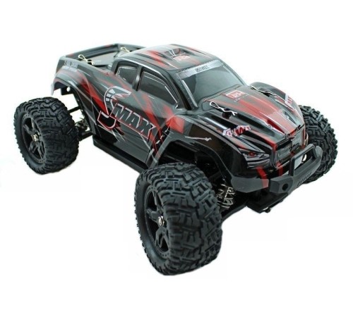 Радиоуправляемый монстр Remo Hobby SMAX Brushless (красный) 4WD 2.4G 1/16 RTR