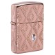 Зажигалка ZIPPO Armor® Geometric с покрытием Rose Gold, латунь/сталь, розовое золото, 38x13x57 мм