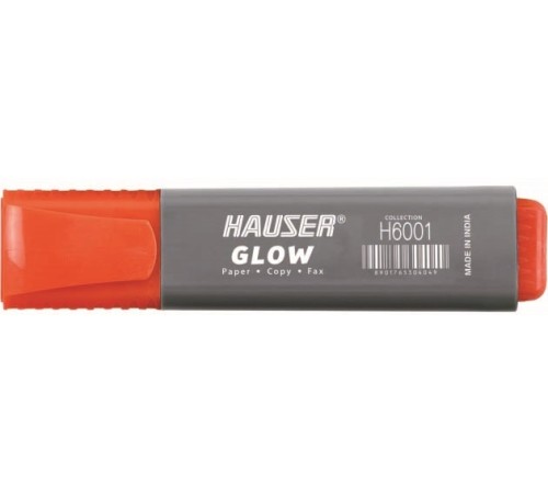 Текстовыделитель Hauser Glow, цвет оранжевый
