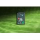 Зажигалка ZIPPO Ladybug Design с покрытием Black Matte, латунь/сталь, черная, матовая, 38x13x57 мм