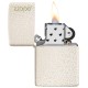 Зажигалка ZIPPO Classic с покрытием Mercury Glass, латунь/сталь, бежевая, матовая, 38x13x57 мм