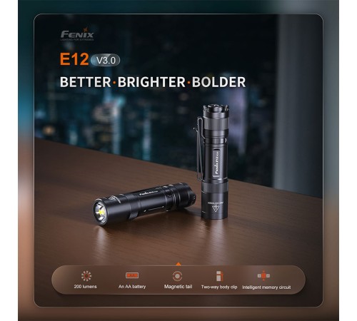 Фонарь Fenix E12 V3.0