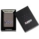 Зажигалка ZIPPO Zippo Design с покрытием Black Ice®, латунь/сталь, чёрная, глянцевая, 38x13x57 мм