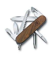 Нож перочинный VICTORINOX Hiker, 91 мм, 11 функций, деревянная рукоять