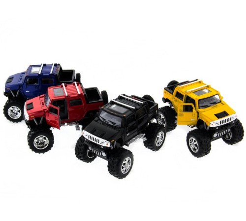 Машина Kinsmart 1:40 Haммer H2 (off road) инерция (1/12шт.) б/к