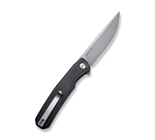 Складной нож SENCUT Scitus D2 Steel Gray Stonewashed Handle G10 Black