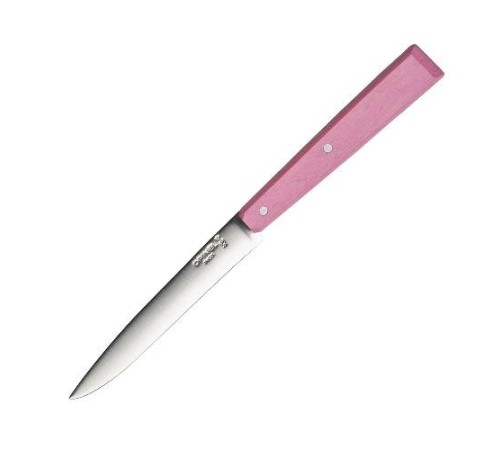 Нож столовый Opinel №125, нержавеющая сталь, розовый, 001590