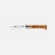 Нож Opinel №8 Animalia, нержавеющая сталь, рукоять дуб, гравировка лось