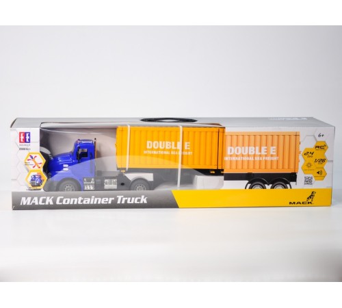 Радиоуправляемый тягач на 2 контейнера Double Eagle MACK 1/26 2.4G RTR