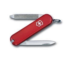 Нож-брелок VICTORINOX Escort, 58 мм, 6 функций, красный