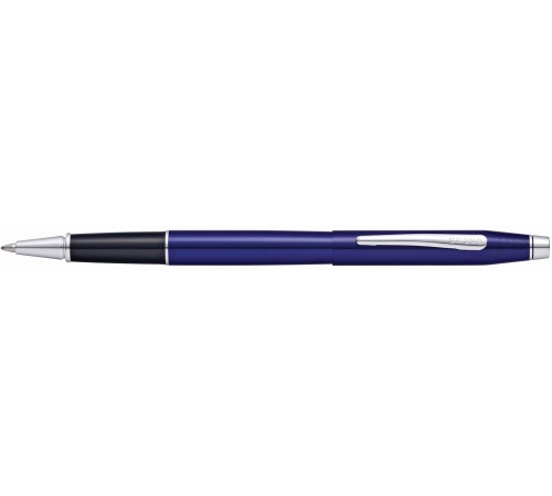 Ручка-роллер Cross Classic Century Translucent Blue Lacquer, цвет ярко-синий