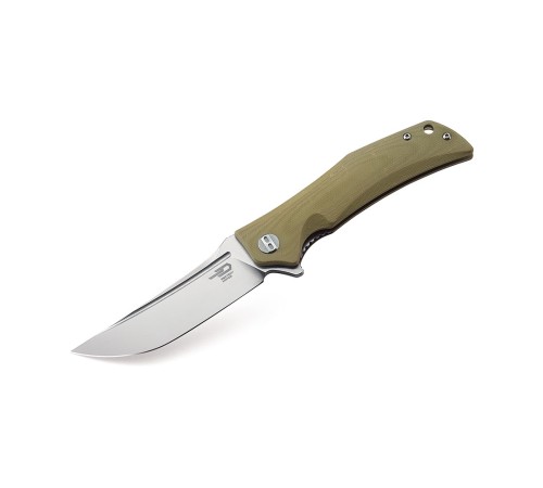 Нож Bestech Scimitar сталь D2, рукоять G10 бежевая