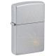 Зажигалка ZIPPO Spider Design с покрытием High Polish Chrome, латунь/сталь, серебристая, 38x13x57 мм