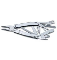 Мультитул VICTORINOX SwissTool Spirit XC, 105 мм, 26 функций, в кожаным чехле