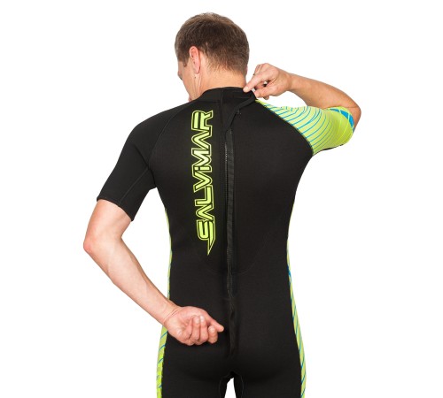 Короткий мужской гидрокостюм Salvimar RIVIERA Shorty Men, 3мм, L