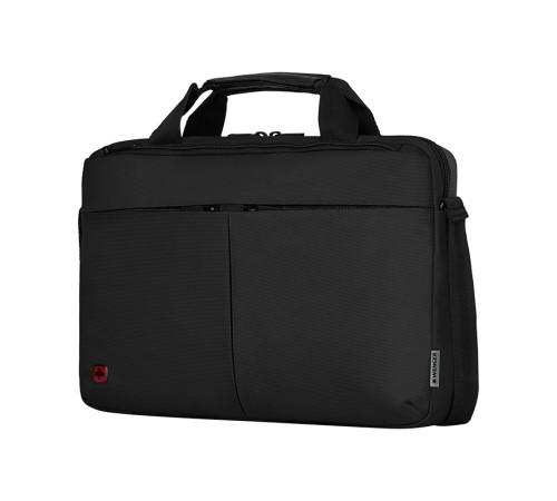 Портфель для ноутбука 14'' WENGER, черный, нейлон / ПВХ, 39 x 8 x 26 см, 5 л