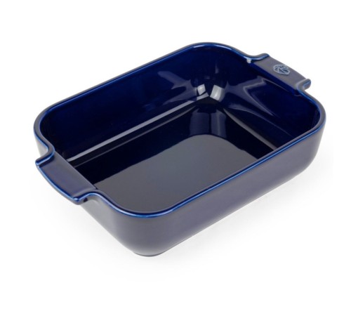 Прямоугольная форма для запекания Peugeot Ceramic Blue, Франция, 25 х 15.5 см, синяя