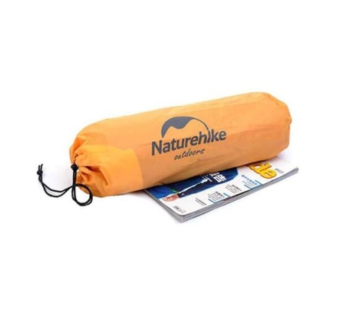 Палатка сверхлегкая  Naturehike Сloud up 1 NH18T010-T одноместная с ковриком, оранжевая, 6927595730546