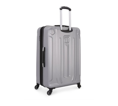Чемодан WENGER ZURICH III, серебристый, АБС-пластик, 48x30x71 см, 105 л