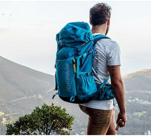 Рюкзак Naturehike 45 л NH18Y045-Q, голубой, 6927595730508