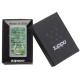 Зажигалка ZIPPO Slim® с покрытием Street Chrome™, латунь/сталь, серебристая, матовая, 29x10x60 мм